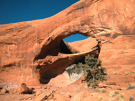 Pinto Arch, Bootlegger Canyon near Moab, Utah