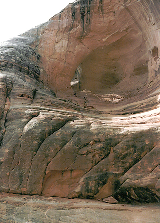 Porthole Arch, Yellow Jacket Canyon near Moab, Utah