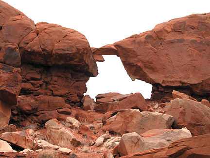 Red Wash Window, Red Wash near Moab, Utah