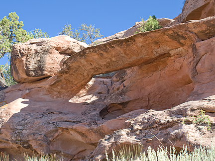 Search Arch, Gold Bar Canyon near Moab, Utah