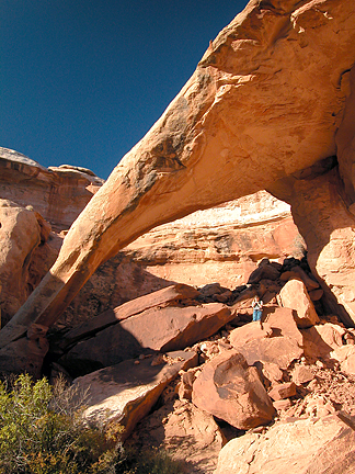 Solitude Arch, Spring Canyon Point near Moab, Utah