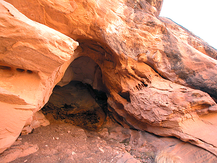 Tepee Arch, Mineral Canyon near Moab, Utah