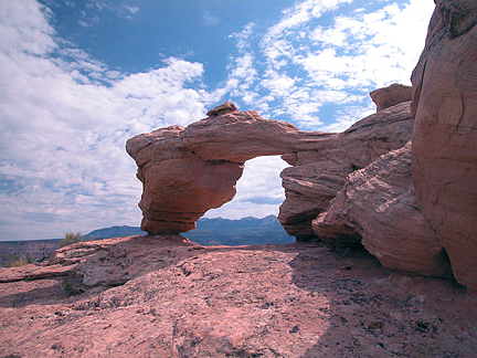 Tukuhnikivista Arch, Behind the Rocks near Moab, Utah