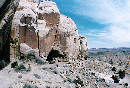 Tusher Tunnel, South of Bartlett Wash near Moab, Utah