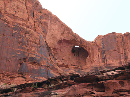 Updraft Arch, North of Moab near Moab, Utah