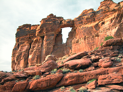 Window Arch, Pritchett Canyon near Moab, Utah