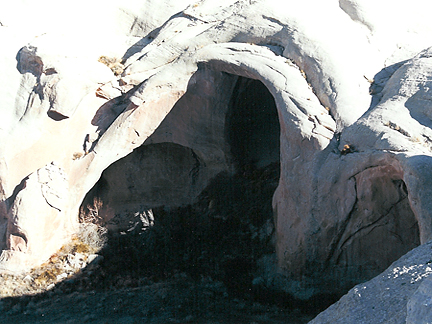 Arena Arch North, Cow Canyon, San Juan County, Utah