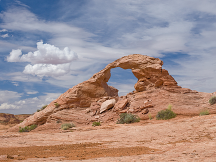 Arsenic Arch, Arsenic Canyon, Poison Spring Canyon, Utah