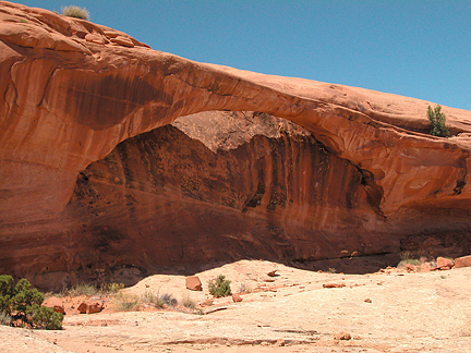 Barker Arch, Two Mile Canyon, Emery County, Utah