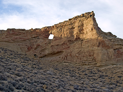 Black Friday Arch, Evacuation Creek, Uintah County, Utah