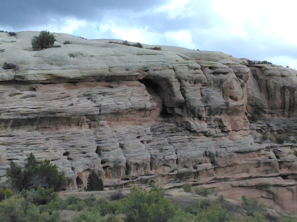 Chew Ranch Arch, near Chew Ranch, Split Mountain, Uintah County, Utah