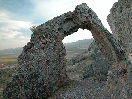 Chinese Arch, Promontory Mountains, Box Elder County, Utah