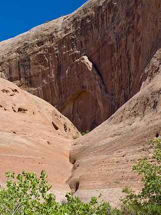 Convex Arch, East Fork Pasture Canyon, Wayne County, Utah