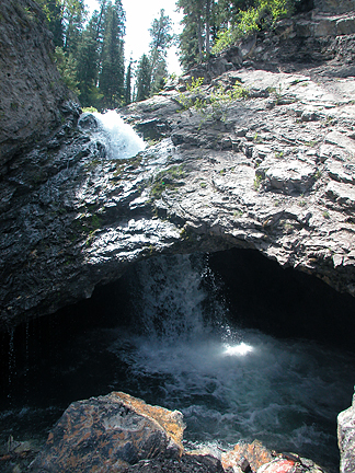 Doughnut Falls Bridge, Mill D South Fork, Salt Lake County, Utah