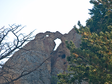 East Fork Arch, Hole in the Rock Spring, Summit County, Utah