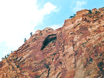 Eye of Heaven Arch, Water Canyon, Washington County, Utah