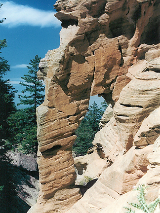 Graffiti Arch, Shingle Creek, Wayne County, Utah