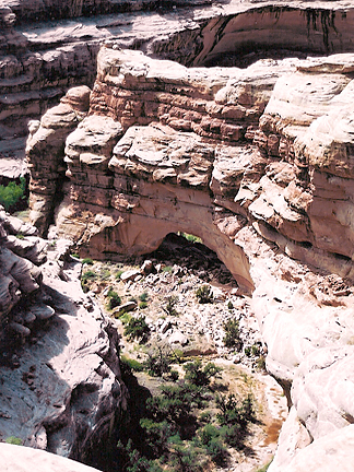 Grand Arch, Grand Gulch, San Juan County, Utah