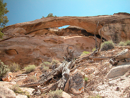 Hartnet Arch, The Hartnet, Wayne County, Utah