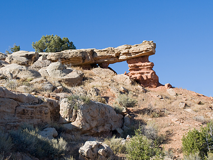 Highway 40 Arch, Southwest of Vernal, Uintah County, Utah