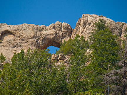 Hole in the Rock Arch, Hoop Lake Road, Summit County, Utah