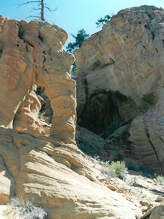 Lyman Arch, Shingle Creek, Wayne County, Utah