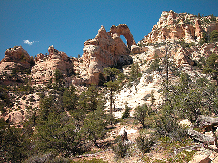 Peavine Canyon Arch, Peavine Canyon, San Juan County, Utah