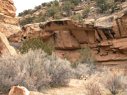 Sego Canyon Arch, Thompson Canyon, Grand County, Utah