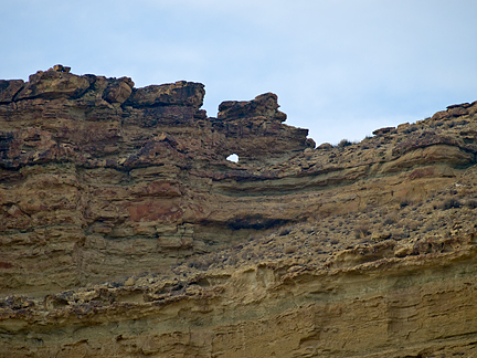 Wagon Hound Arch, Wagon Hound Canyon, Uintah County, Utah