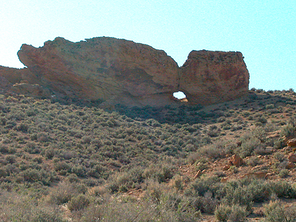 Watson Window, Evacuation Creek, Uintah County, Utah