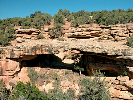 Westwater Natural Bridge, Westwater Creek, San Juan County, Utah