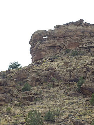 Wilcox Arch, Range Creek Canyon, Emery County, Utah