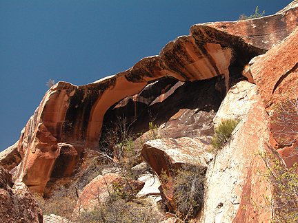 Stretch Arch, White Canyon, Natural Bridges National Monument, Utah