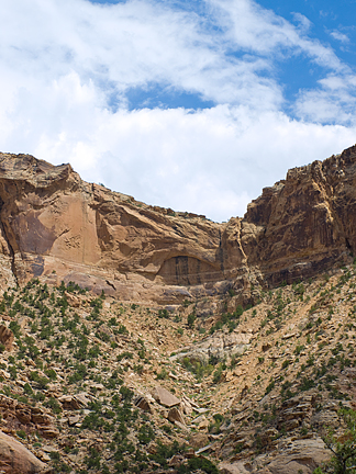 Calf Canyon Arch, Prickly Pear Flat, San Rafael Swell, Emery County, Utah