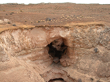 Dirt Bridge, Wood Hollow, San Rafael Swell, Emery County, Utah