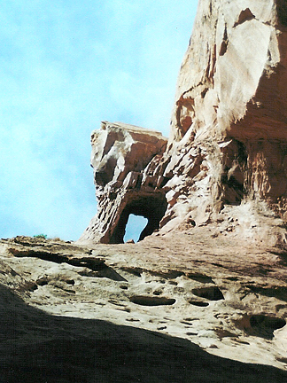 Door Handle Arch, San Rafael Reef, San Rafael Swell, Emery County, Utah