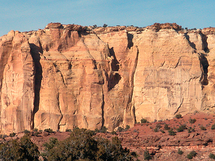 Eclipse Arch, Saddle Horse Canyon, San Rafael Swell, Emery County, Utah