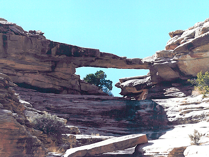 Ednah Natural Bridge, San Rafael Reef, San Rafael Swell, Emery County, Utah