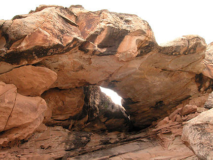 Ernie Canyon Bridge, Ernie Canyon, San Rafael Swell, Emery County, Utah