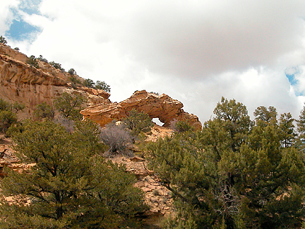 Golden Arch, Eagle Canyon, San Rafael Swell, Emery County, Utah