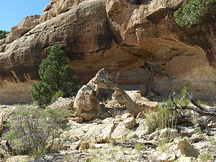 Gouged Out Arch, Drowned Hole Draw, San Rafael Swell, Emery County, Utah