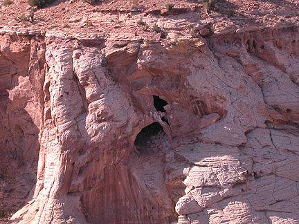 Hanging Cave Arch, Buckhorn Wash, San Rafael Swell, Emery County, Utah
