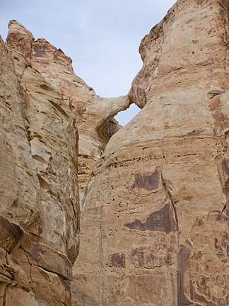 Hidden Bridge, Farsworth Canyon, San Rafael Swell, Emery County, Utah