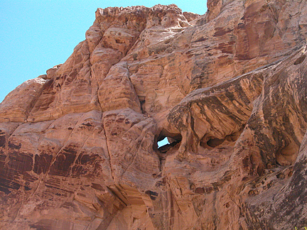 Mystic Eye Arch, Cottonwood Canyon, San Rafael Swell, Emery County, Utah