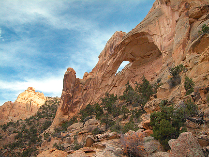 Obscure Arch, Cane Wash, San Rafael Swell, Emery County, Utah