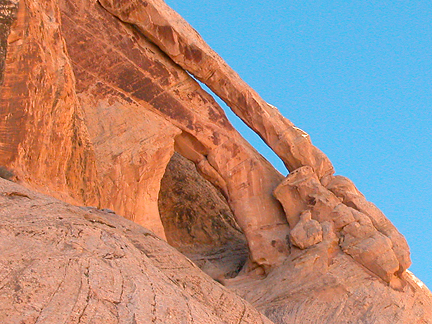 Spirit Arch Inner, North of Spotted Wolf Canyon, San Rafael Swell, Emery County, Utah