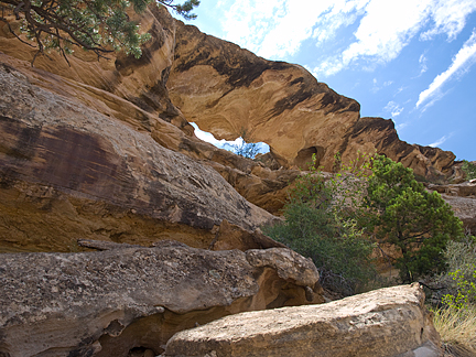 Wild Horse Bridge, Wild Horse Creek, San Rafael Swell, Emery County, Utah