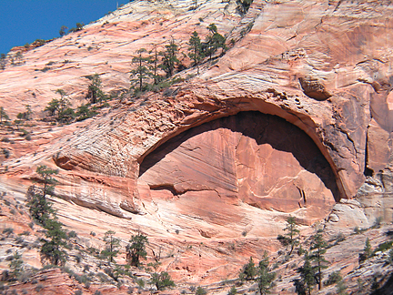 Hepworth Wash Arch, Hepworth Wash, Zion National Park, Utah