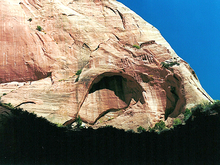 Taylor Creek Arch, Taylor Creek Middle Fork, Zion National Park, Utah